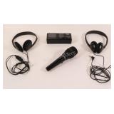 Guitar Tuner, Headphones & PL50N/D Microphone