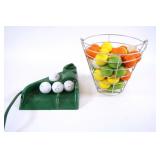 Semi-Automatic Dispenser, Bucket of Foam Balls