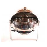 New Stainless Steel Roll Top Chafing Dish Electric