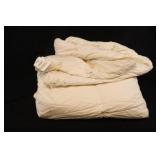 White Down Duvet w Cotton Cover - Queen 86" x 86"