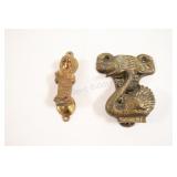VTG style Brass Ornate Door Knockers