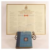 Canadian Charter of Rights and Freedoms w Book .