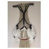 Hand Crafted VTG Macrame Wall Hanging