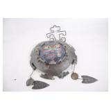 Handcrafted Decorative Metal Wall Art Sculpture