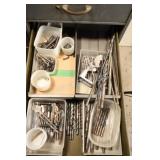 Assortment of Drill Bits and Allen Keys