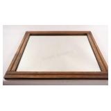 Antique Wood Frame Mirror