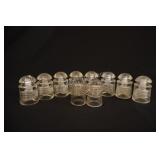 VTG Clear Glass Electrical Insulators