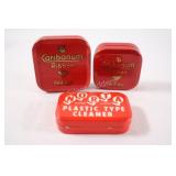 VTG Office Supplies - Tin & Plastic Containers