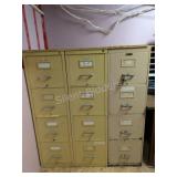 VTG Metal Fining Cabinet Sets
