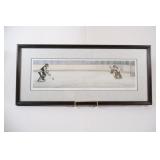 John Newby, 1991 Signed 'Breakaway' Art Print