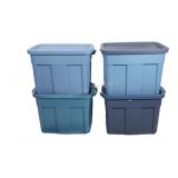 Rubbermaid Tote Storage Containers - Various Sizes