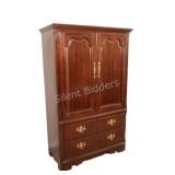 Thomasville Solid Cherry Chest Armoire