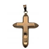 10K Yellow Gold Cross Pendant