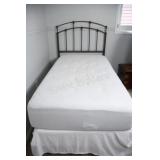 Single Metal Spindle Headboard & Mattress Set(1-2)