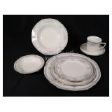 Noritake 'Rothschild' Bone China Set 63 Pieces
