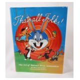 That's All Folks Warner Bros, Hard Cover Book