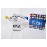 Uzzle Puzzle & Bop it Family Board Games
