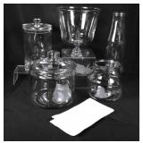 Glass Apothecary-Style Jars & Assorted Containers