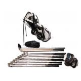 Cleveland Men's Right Tour Action Golf Clubs w Bag