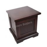 Classic Mahogany Panel Accent Table