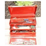 Beach Metal 3-Drawer Drop-Front Tool Chest wTools