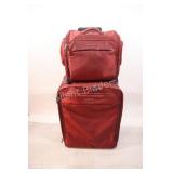 Red Briggs & Riley Softside Spinner Luggage Set