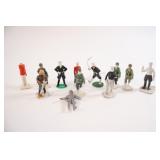 Metal Toy Soldiers - Figures from the 1940