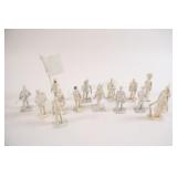 Unpainted Metal Toy Soldiers, Historical Military