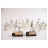 Unpainted Metal Toy Soldiers, Historical Military
