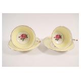 Paragon English Bone China Tea Cups & Saucers