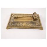 Antique Brass Gravel Set