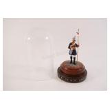 Napoleonic Soldier Metal Miniature Figurine 5"