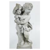 Neoclassical 4 Season Cherub Garden Sculpture