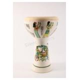 Egyptian Darbuka Drum w Hand Painted Motifs