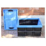 Set of 2 Folding Cleaver Crates