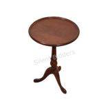 Classic Turned Pedestal Column Wine Table