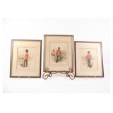 VTG Framed Prints - British Military Officer