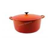 Le Creuset Large Flame Orange Oval Dutch Oven