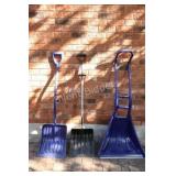 Assprted Snow Shovels w Garant Yukon Ergo 24-inch