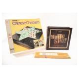 Game Boards - Word Spot, VTG Chinese Checkers &