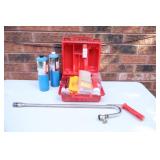 Propane-Powered Torch Set w Pyrotechnic Signal Kit