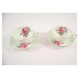 Paragon English Bone China Tea Cups & Saucer