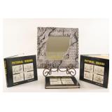 Pictorial Oshawa Books & Resin Mirror