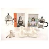 Hard Cover Nigella Cook Books,Tea & Coffee Presses