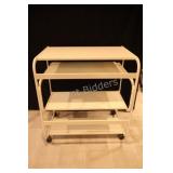 VTG Heavy Metal Shelving Utility Cart w Castors