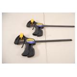 Set of Two - 12' Quick Grip Clamps