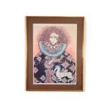 Toller Cranston, 'Fraire Princess' Signed Print
