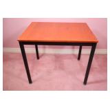 Multipurpose Utility Table w Wood-Finish Laminate