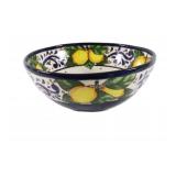 Hilda Oomen Signed Pottery Hand Painted Bowl