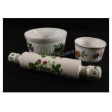Wild Strawberry Oven to Tableware & Rolling Pin